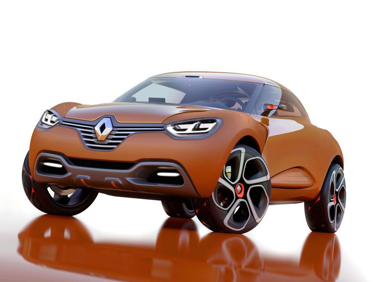 Genf 2011 Renault Zeigt Die Designstudie Captur