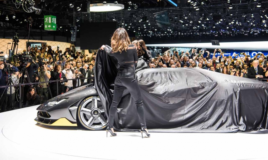 Lamborghini Centenario auf dem Genfer Autosalon 2016
