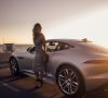 Lorena und der Jaguar F-Type