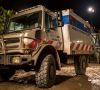 Der Mercedes-Benz Unimog am Set von Jurassic World. // The Mercedes-Benz Unimog on location at the set of Jurassic World.