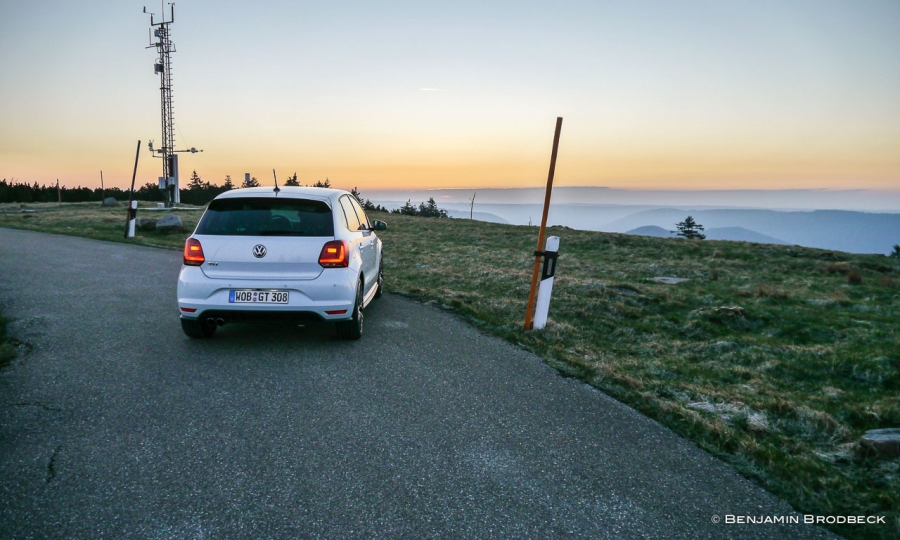 Mit dem VW Polo GTI zum Sonnenaufgang in den Schwarzwald