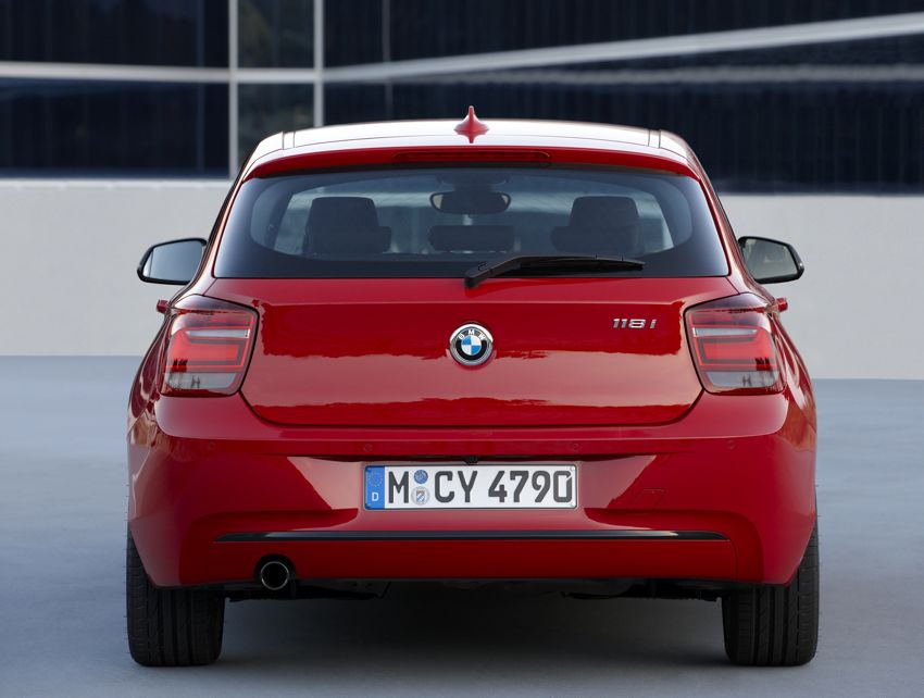 BMW 1er Modelljahr 2012: So sieht der neue Kleinwagen aus München aus