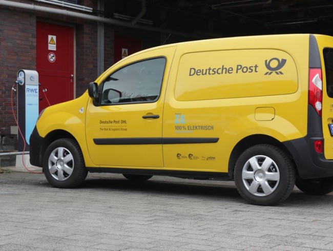 Elektroautos für die Deutsche Post – Renault Kangoo Z.E