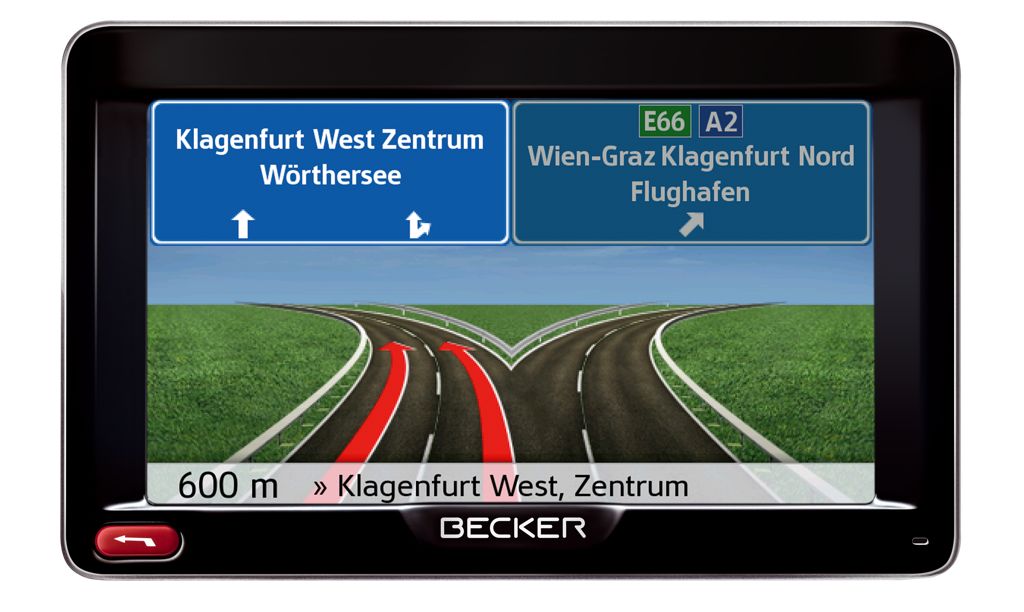 Becker Active 50 - Hochwertiges Navi mit Sprachsteuerung