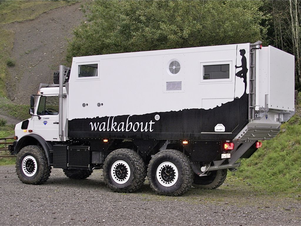 Unicat Expeditionsmobil: Unimog U 4000 6×6