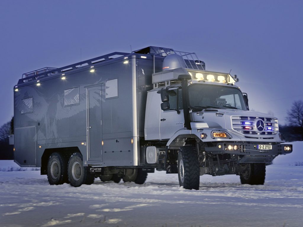 Mercedes Zetros Wohnmobil: Hochgeländetaugliches 6×6 Fahrzeug