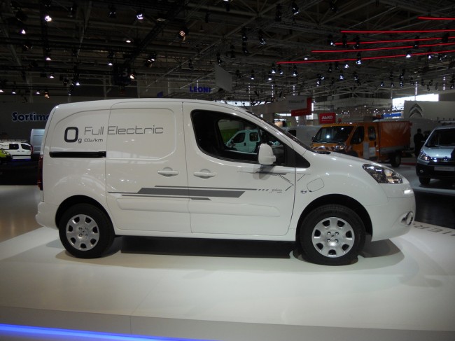 Peugeot Partner Électric auf der IAA Nutzfahrzeuge