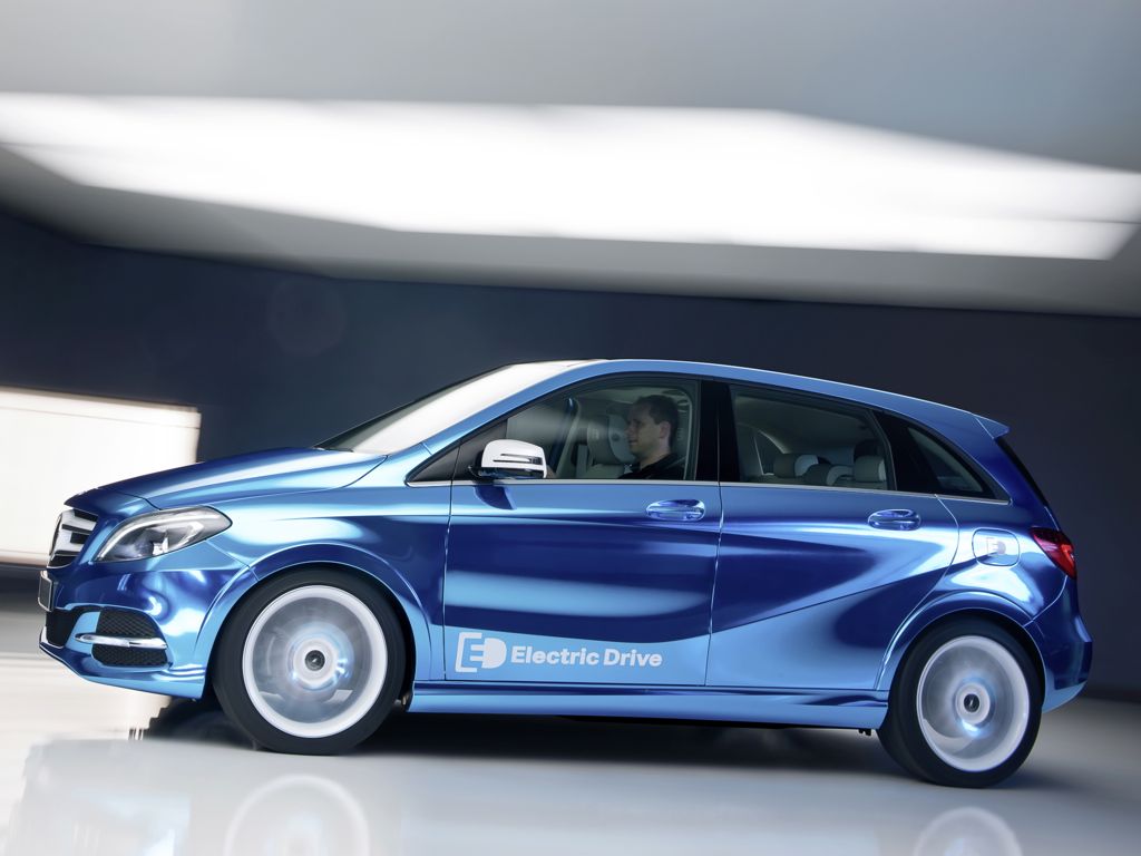 Paris 2012: Mercedes-Benz B-Klasse als Elektroauto