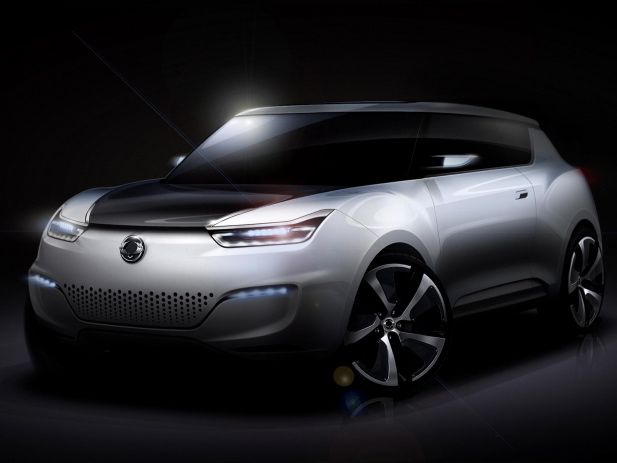 Paris 2012: Ssangyong zeigt Elektroauto Studie e-XIV