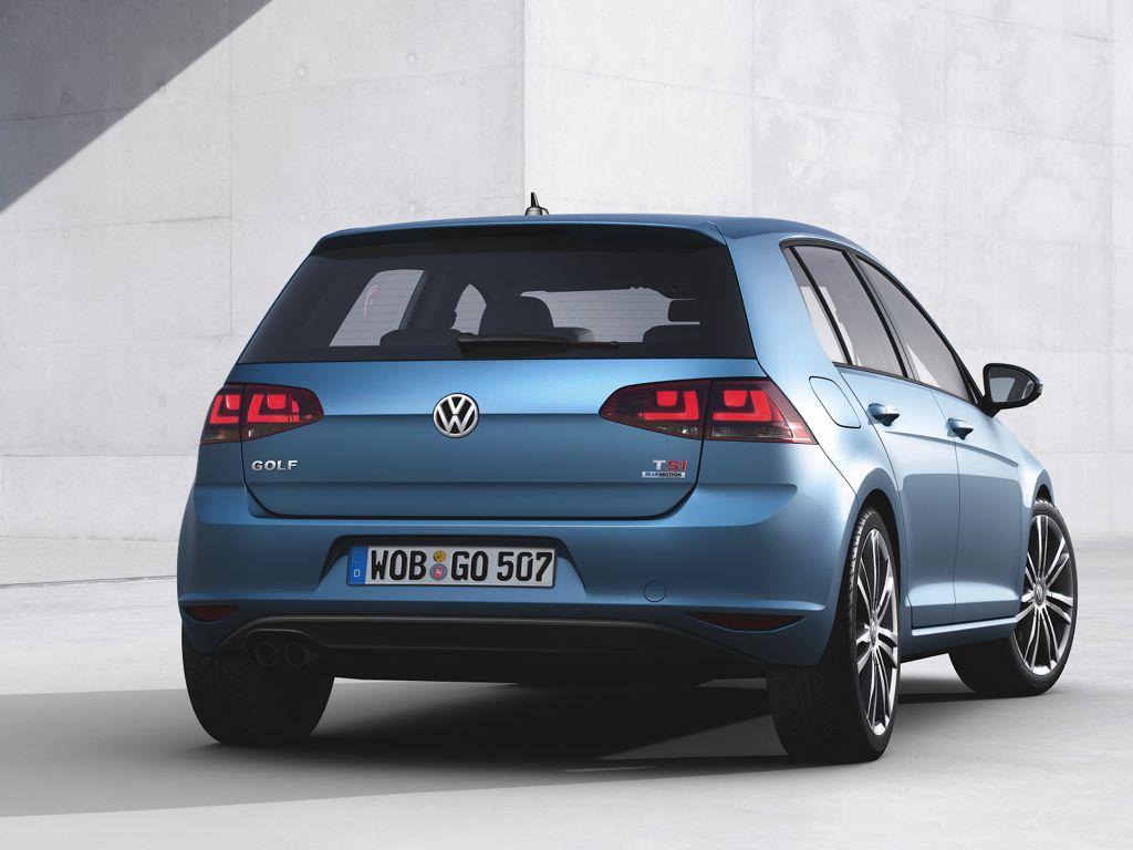 VW Golf 7 Trendline BlueMotion Technology 1,2 TSI mit 6-Gang-Schaltgetriebe (2013)