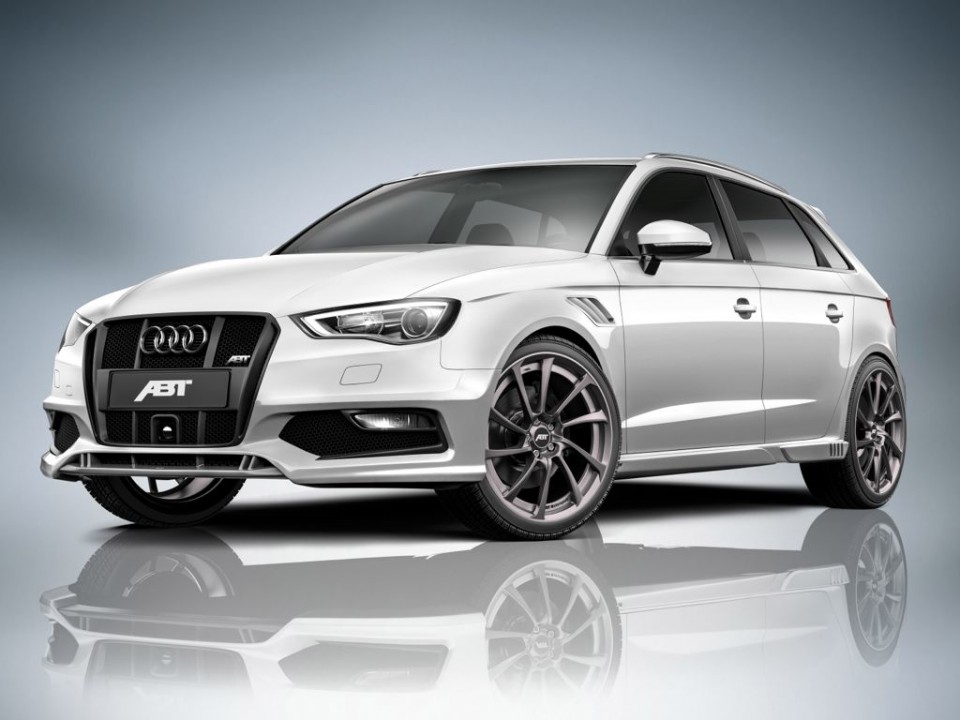 audi abt a3 sportback 2013 img 1 960x720 - Audi A3 Sportback Tuning: Leistungssteigerung, Bodykit und Fahrwerk von ABT