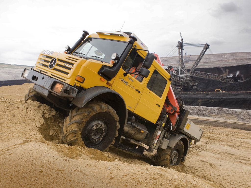 Mercedes-Benz Unimog U 5000 – Basisfahrzeug