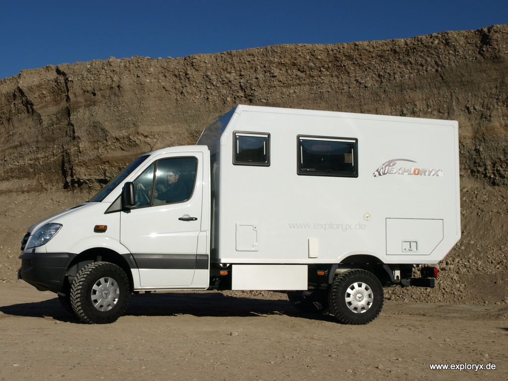 Exploryx Impala auf Mercedes-Benz Sprinter Basis