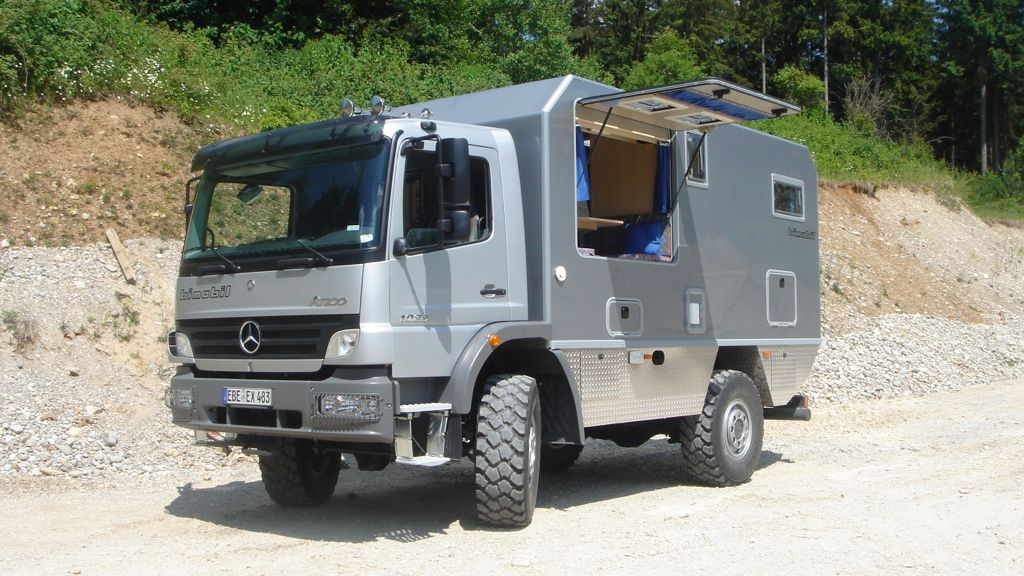 bimobil EX 480 – Expeditionsmobil auf Basis Mercedes Benz Atego