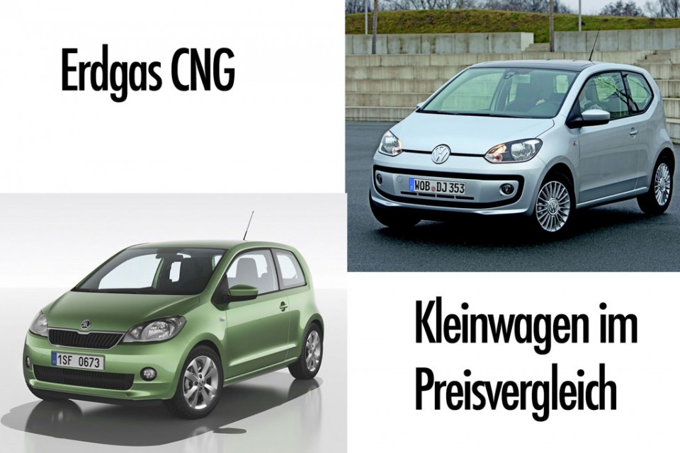 erdgas kleinstwagen 960x640 - Preisvergleich: Welches Erdgasauto bietet mehr fürs Geld der VW up oder Skoda Citigo