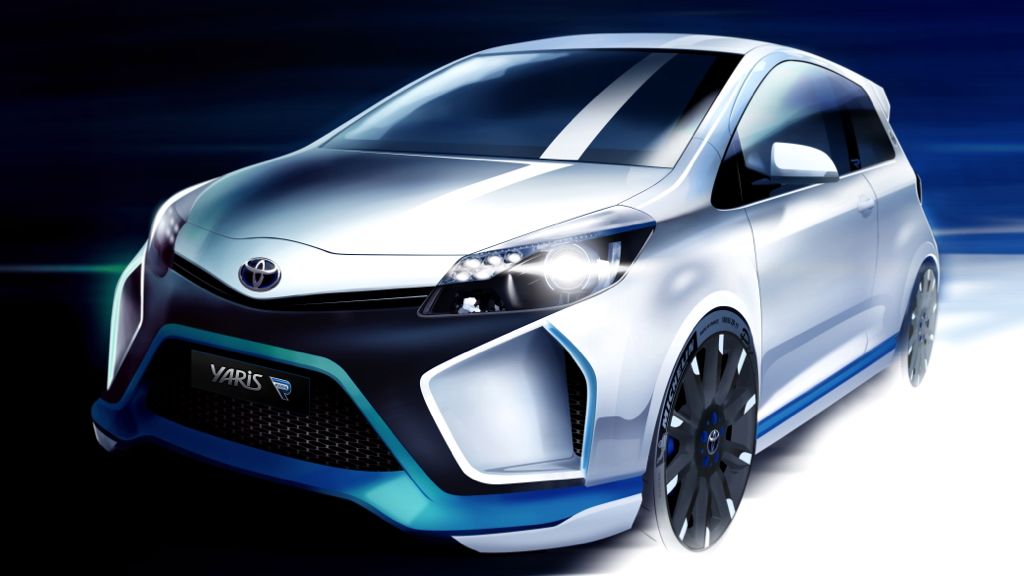 IAA 2013: Toyota zeigt die Studie Yaris Hybrid-R