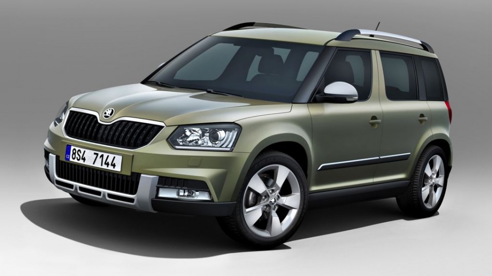 skoda yeti facelift mj2014 img 1 960x540 - IAA 2013: Weltpremiere des neuen Skoda Yeti