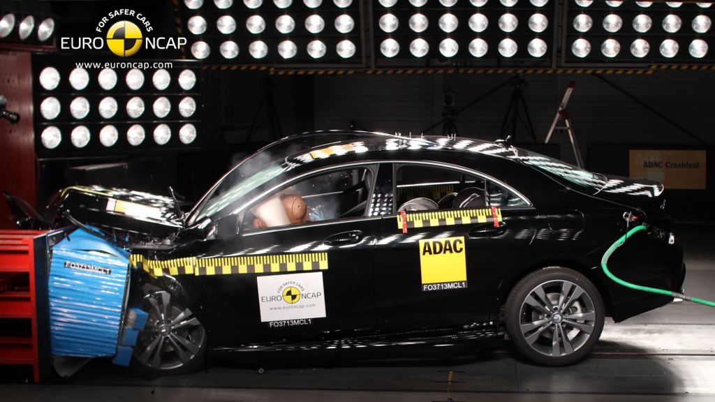 CLA-Klasse von Mercedes erhält von Euro NCAP fünf Sterne