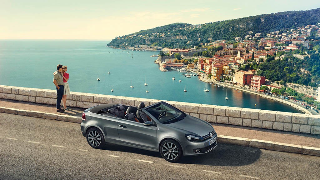 VW Golf Cabrio Karmann Aussicht - Ford Fiesta ST (2014)