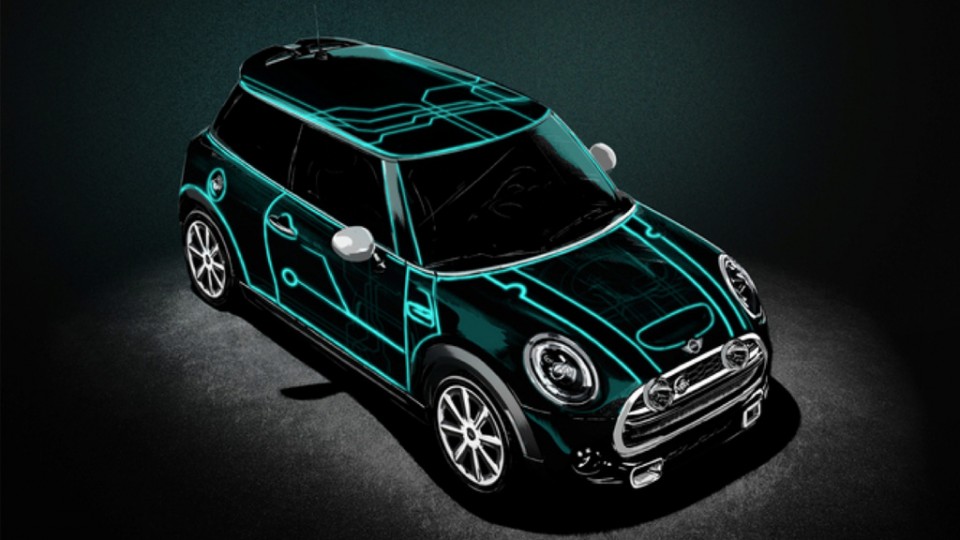 MIni Sondermodell Tron 960x540 - Mini ist die Zukunft von BMW und das neue US-Mini Sondermodell sieht aus wie aus Tron!