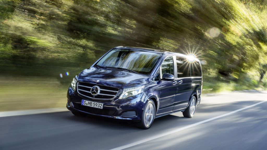 Neue Mercedes V-Klasse mit PKW-Feeling