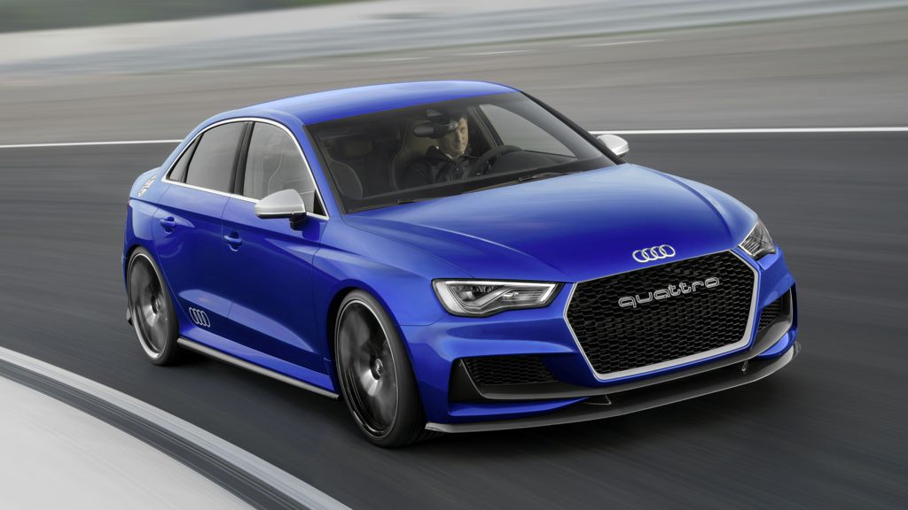 Audi A3 Clubsport quattro – mehr als 500 PS Dynamik