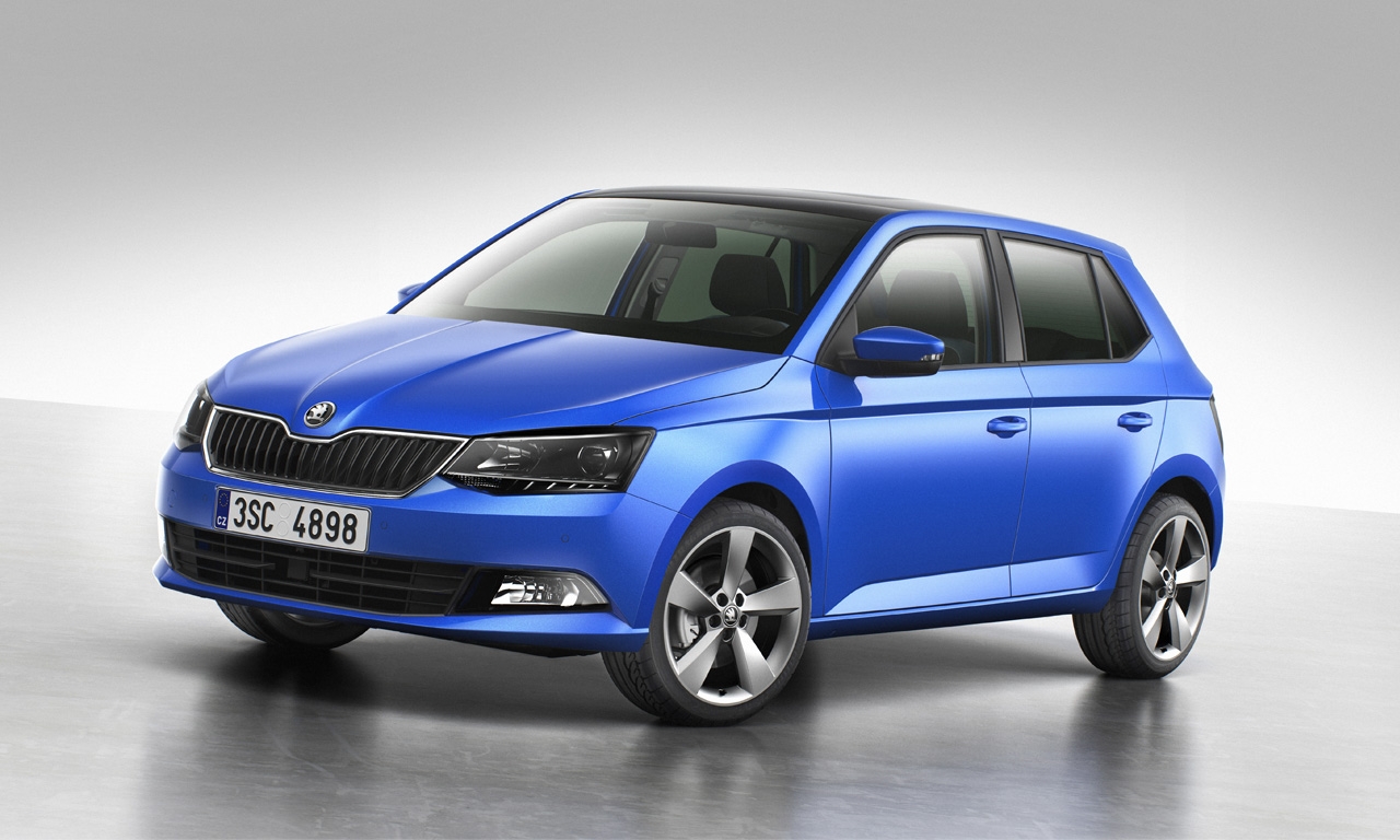 Skoda Fabia Front - Hyundai i20: Klare Formensprache für Paris.