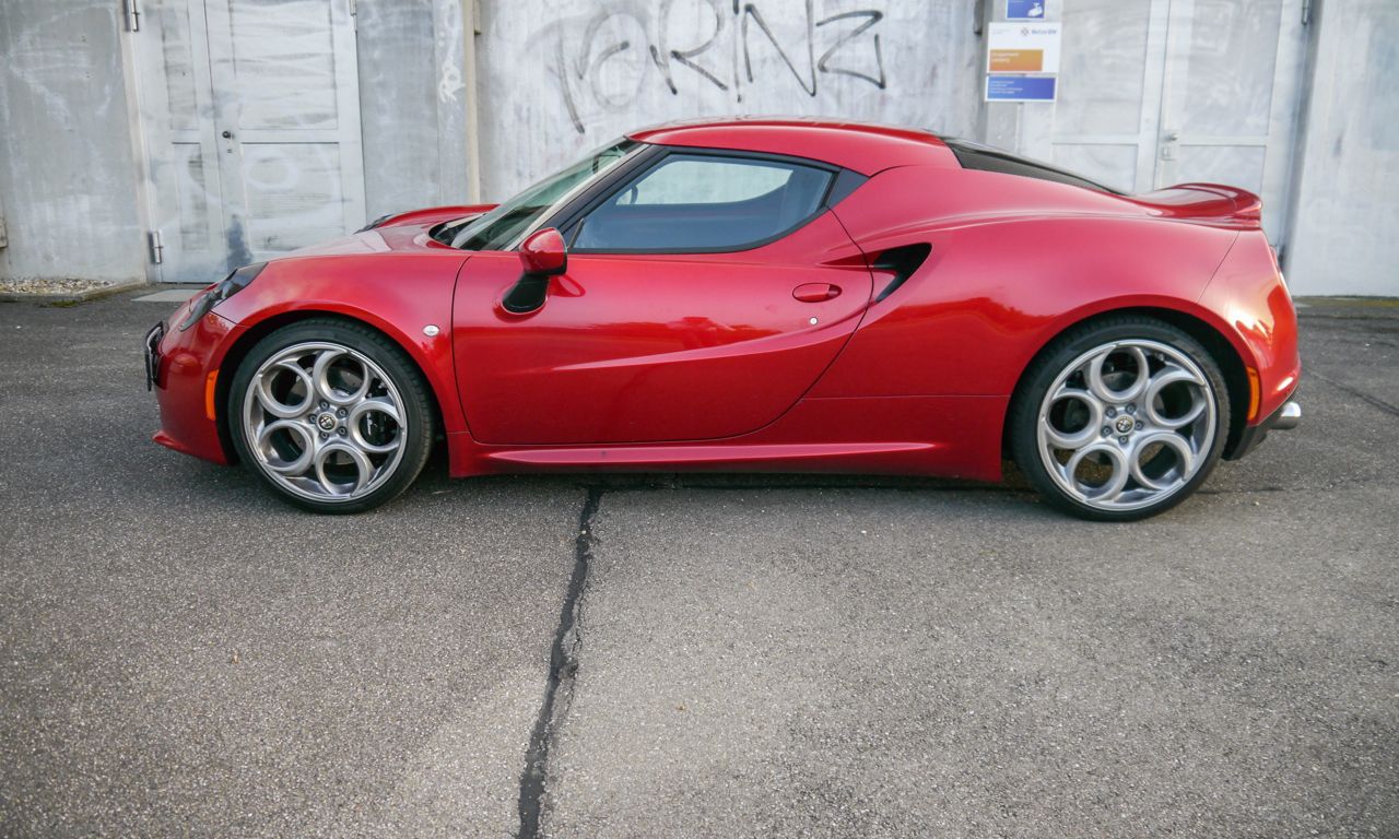 Alfa Romeo 4C Seitenansicht