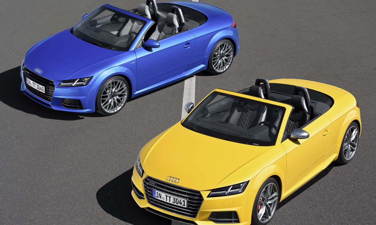 Audi TT und TTS Roadster: 37.900 Euro kraftvolle Offenheit.