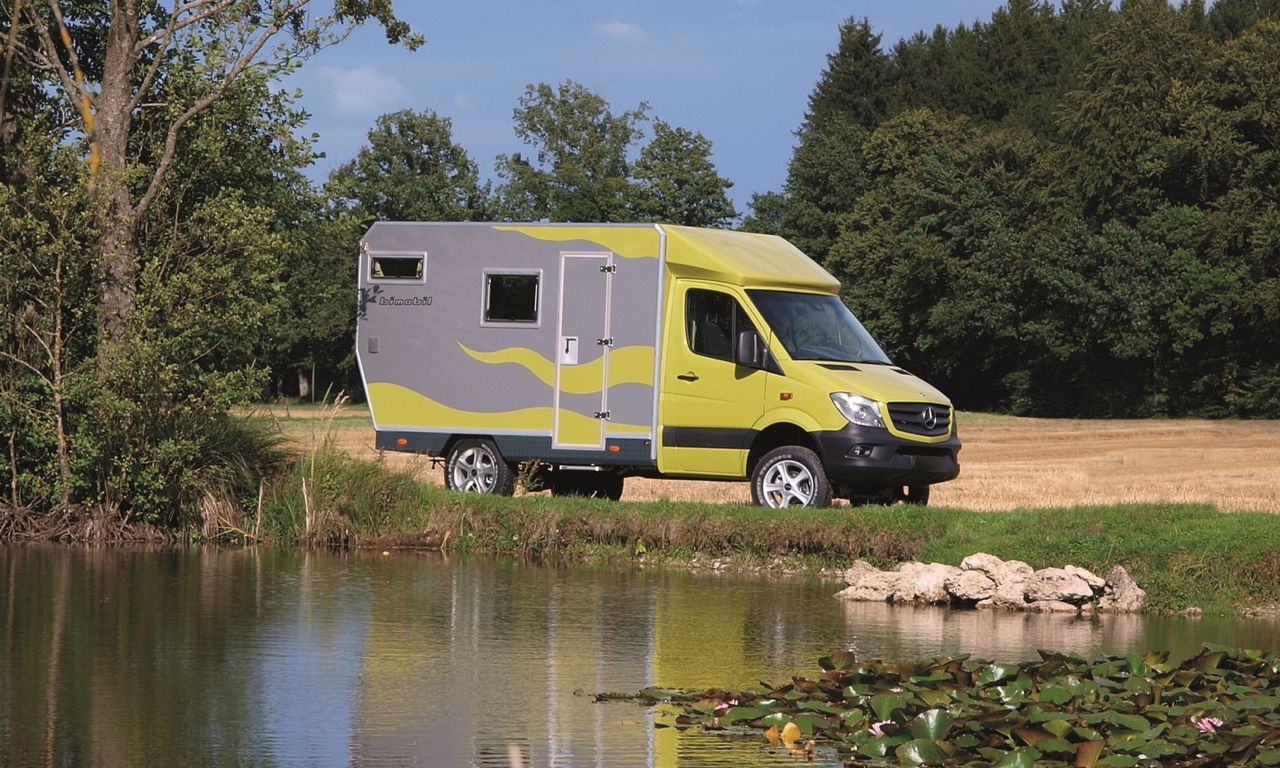 Bimobil EX 366: Ein Reisemobil Auf Basis des Mercedes Sprinter 4×4.