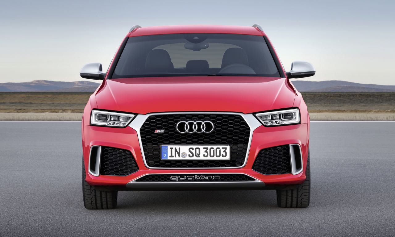 Audi Q3: Mit bis zu 340 PS in der RS-Version.