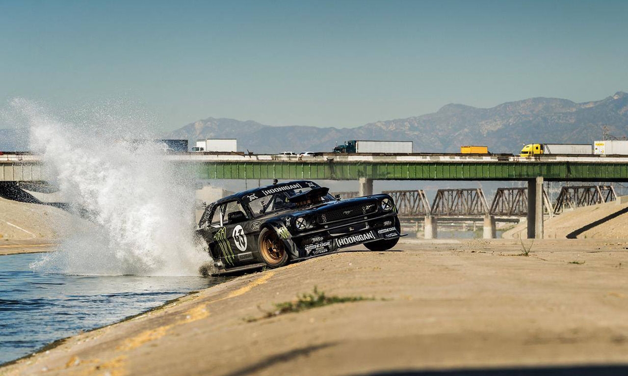 Gymkhana 7: Ken Block driftet mit 845 PS durch Los Angeles.