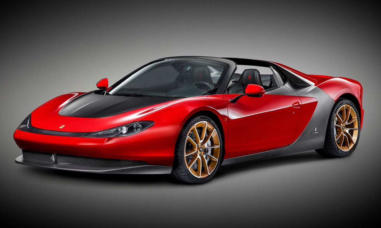 Der Ferrari Sergio von Pininfarina. Der Preis ist Nebensache.