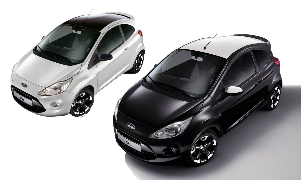 Ford Ka Black & White Edition jetzt für 12.750 Euro.