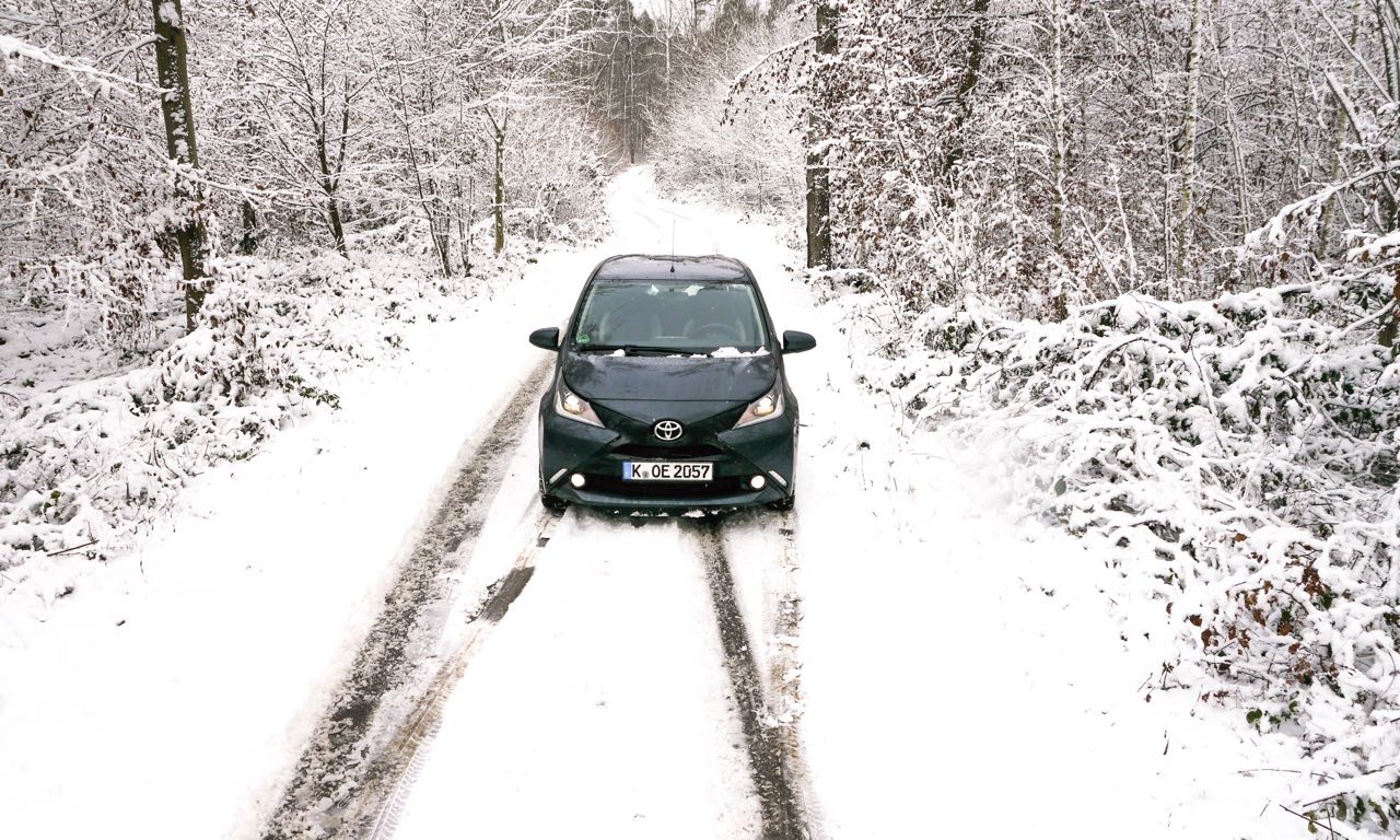 Fahrbericht Toyota Aygo: Kleinstwagen im Schnee – ja klar!