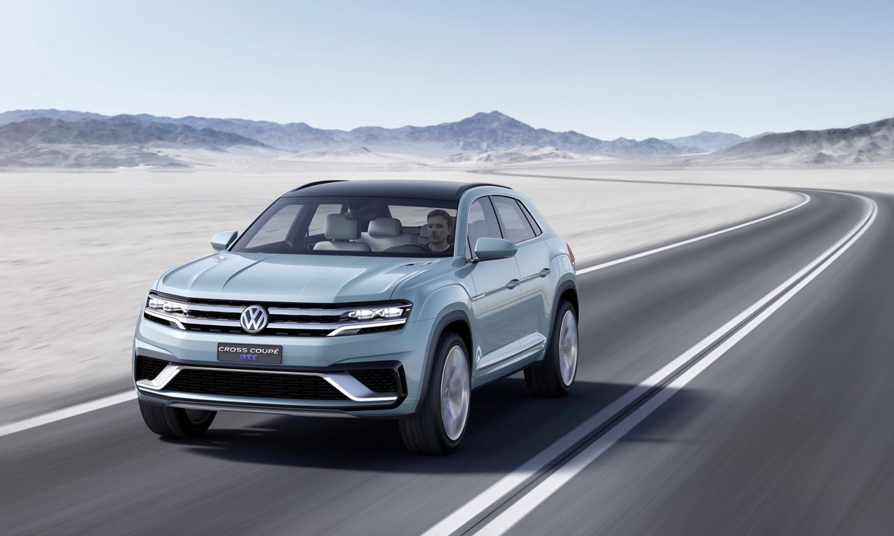 VW Cross Coupé GTE Concept: Deutscher Hoffnungsträger für USA.