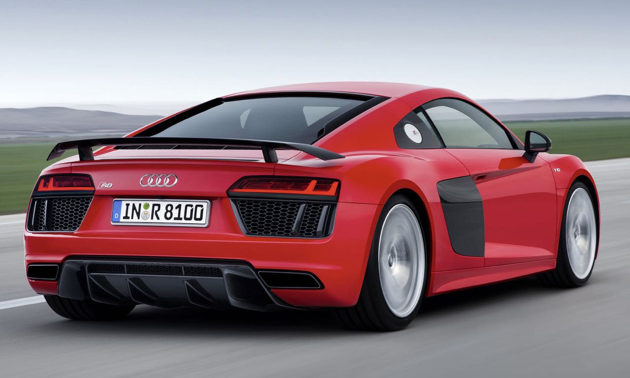 Genf 2015: Audi R8 V10 Plus mit 610 PS kostet 187.400 Euro.