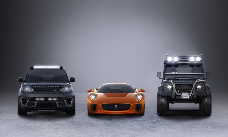 Jaguar Land Rover James Bond Spectre1 750x450 - Jaguar C-X75 driftet im neuen James Bond Film Spectre durch Rom.