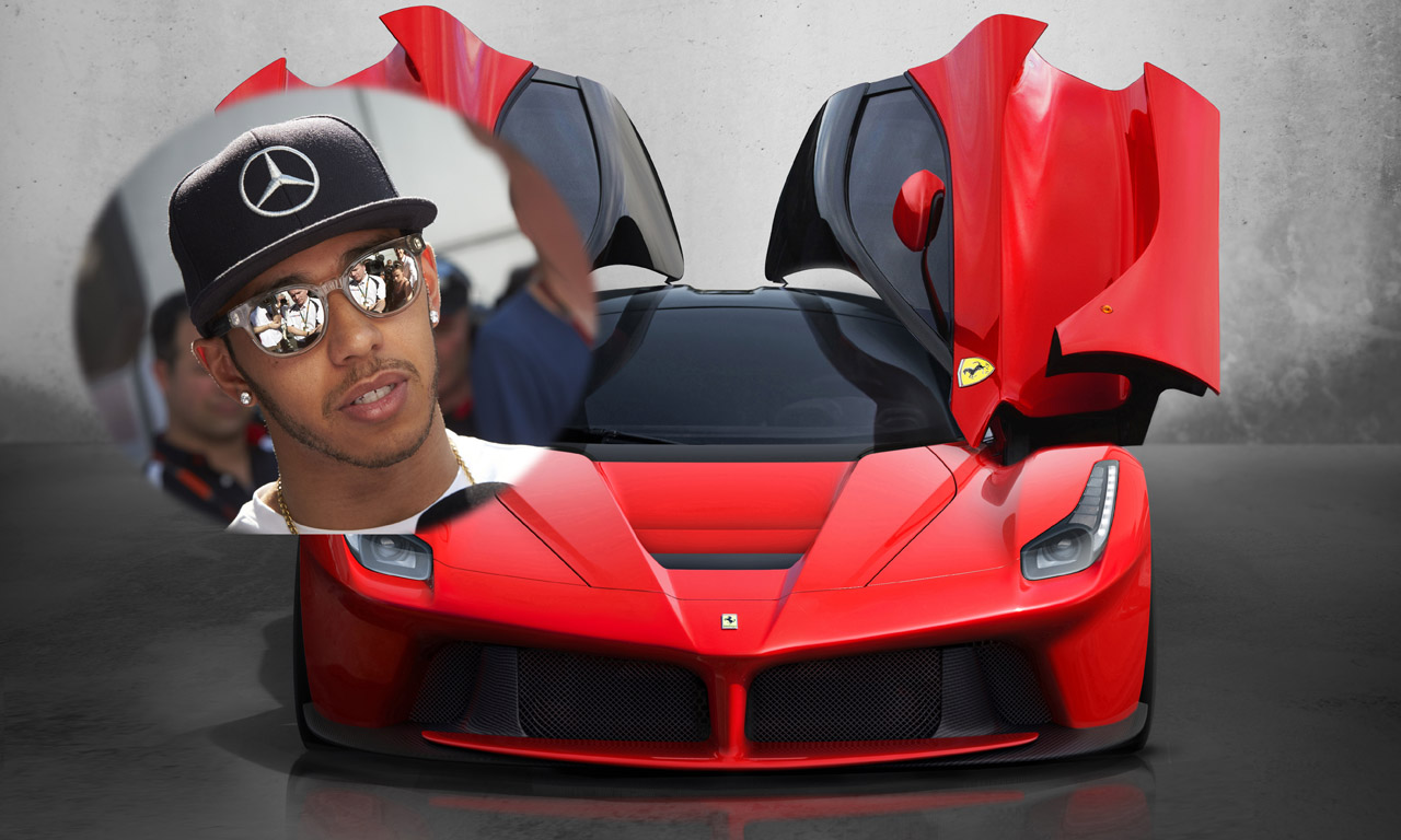 Mercedes-Rennfahrer Lewis Hamilton kauft sich einen Ferrari LaFerrari