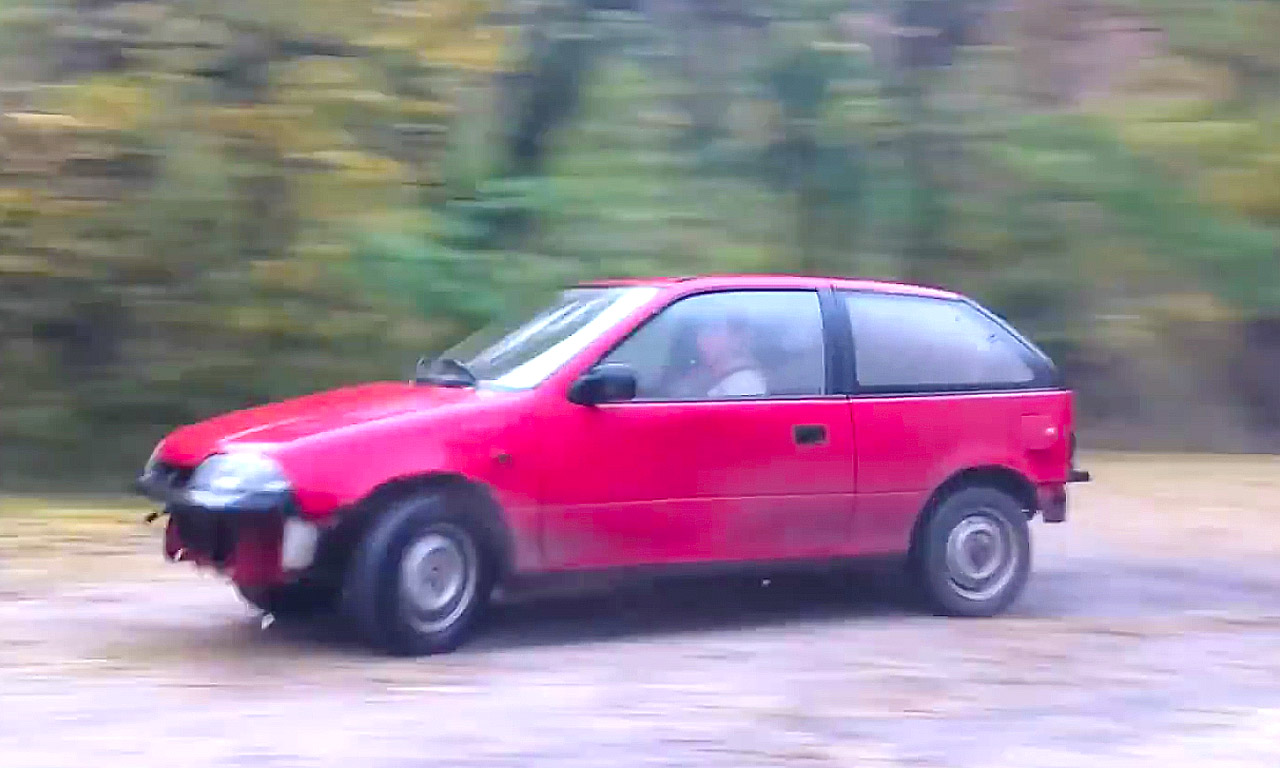 Suzuki Swift beim Driften