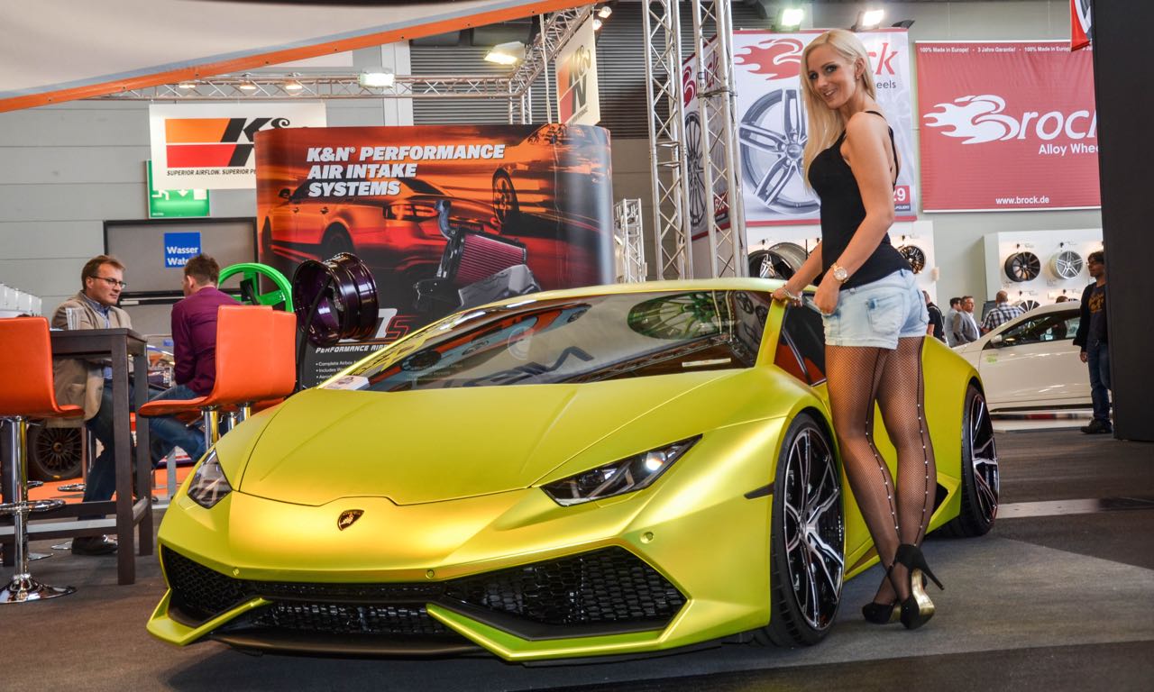 Tuning World Bodensee 2015: Goldener Lamborghini Huracan