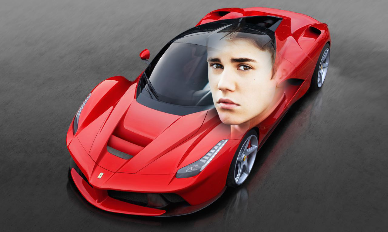 Auch Justin Bieber kauft sich einen Ferrari LaFerrari für 1,4 Millionen Dollar.