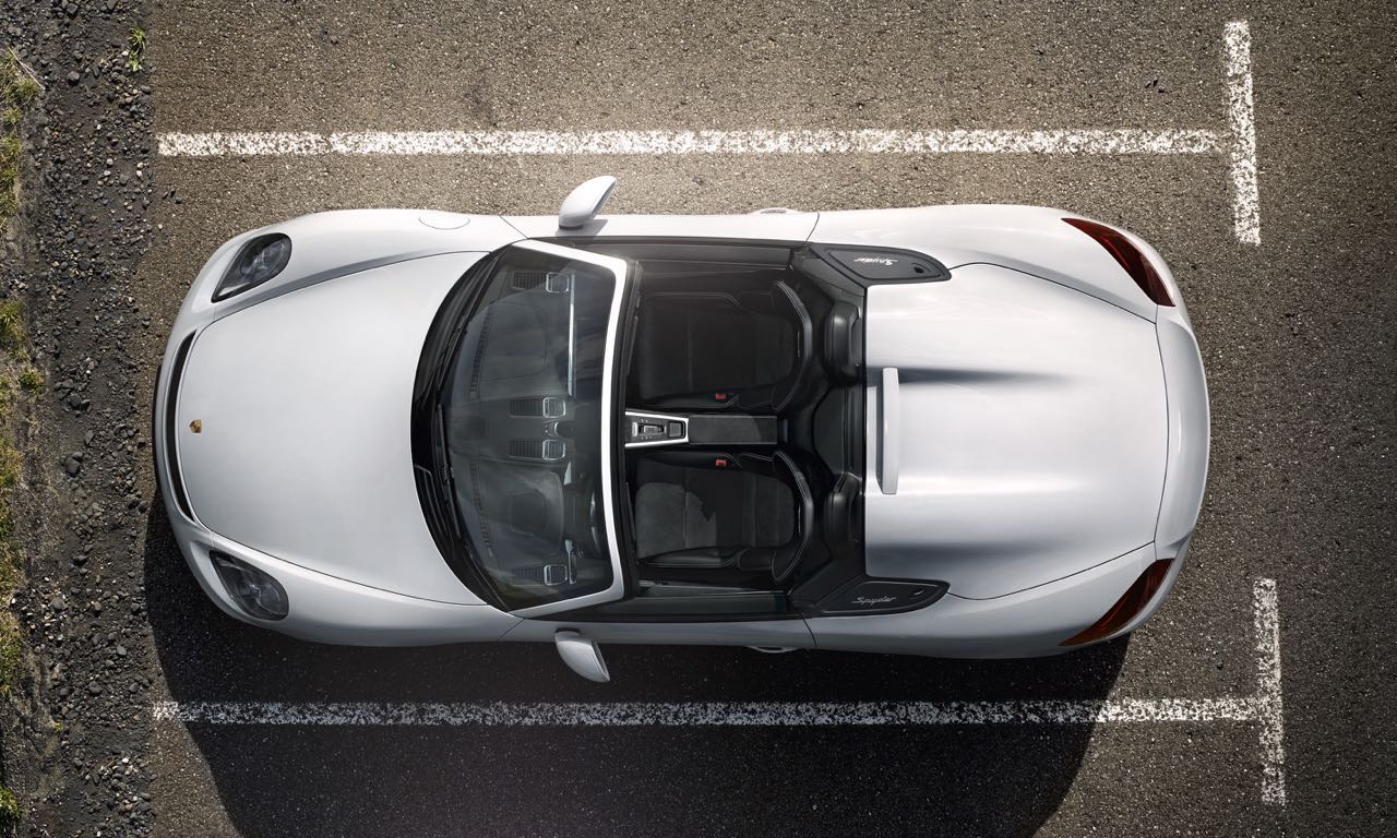 Porsche Boxster Spyder: Porsche stellt den perfekten Porsche vor.