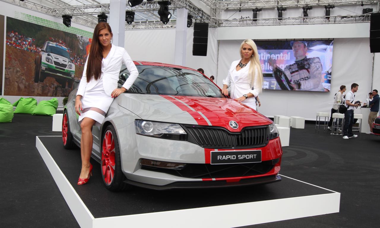 Der Skoda Rapid Sport vom Wörthersee ist doch einfach heiß!