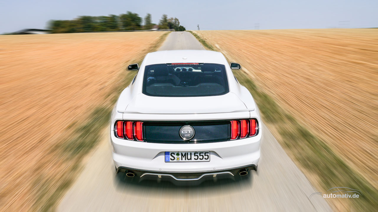 Ford Mustang GT: Power-Schaukel mit schwachem Sound.
