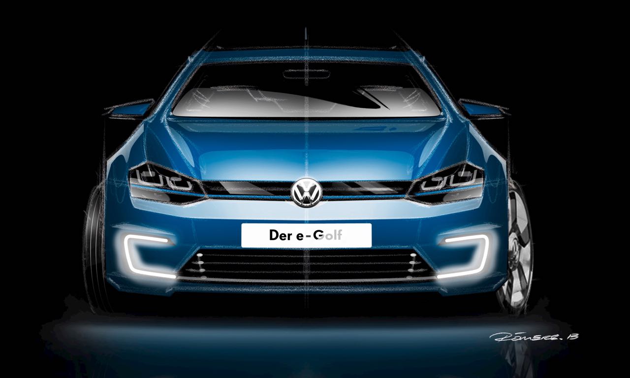 Der neue Volkswagen e-Golf