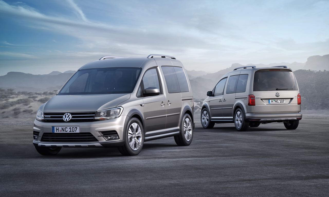 Der neue VW Caddy Alltrack auf der IAA 2015