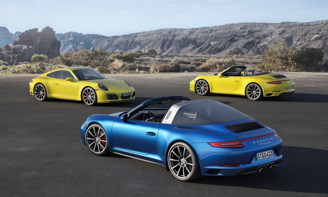 Porsche Targa 4 und Carrera 4: Turbo-Allrad für den Winter