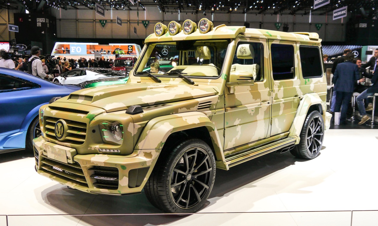 Mercedes G-Klasse im Sahara-Look von Mansory