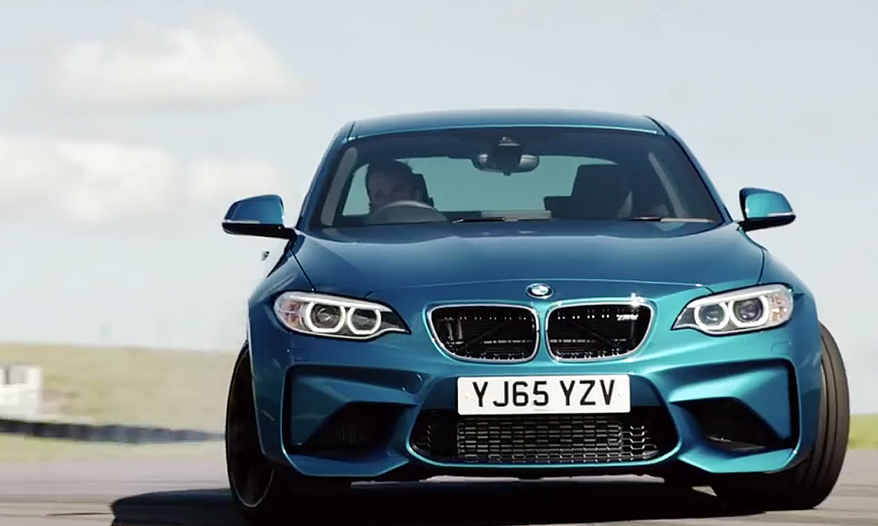 Ohja, mit dem neuen BMW M2 ist Schräglaufwinkel-Training vorprogrammiert